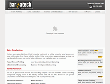 Tablet Screenshot of barcatech.com
